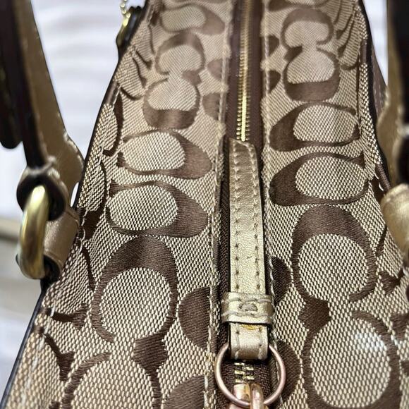 Y2K Coach 12740 Limited Edition Patchwork Gallery Tote & Wristlet - Picture 12 of 15